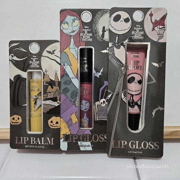 Nightmare Before Christmas Lip Gloss and Balm Set - Picture 6 of 6
